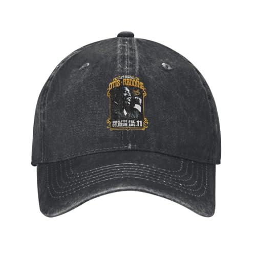 Photo de LHJHZDJC Otis Redding State Philly 1971 Graphic Trucker Hat Casquettes légères Casquettes de Baseball pour Hommes Femmes