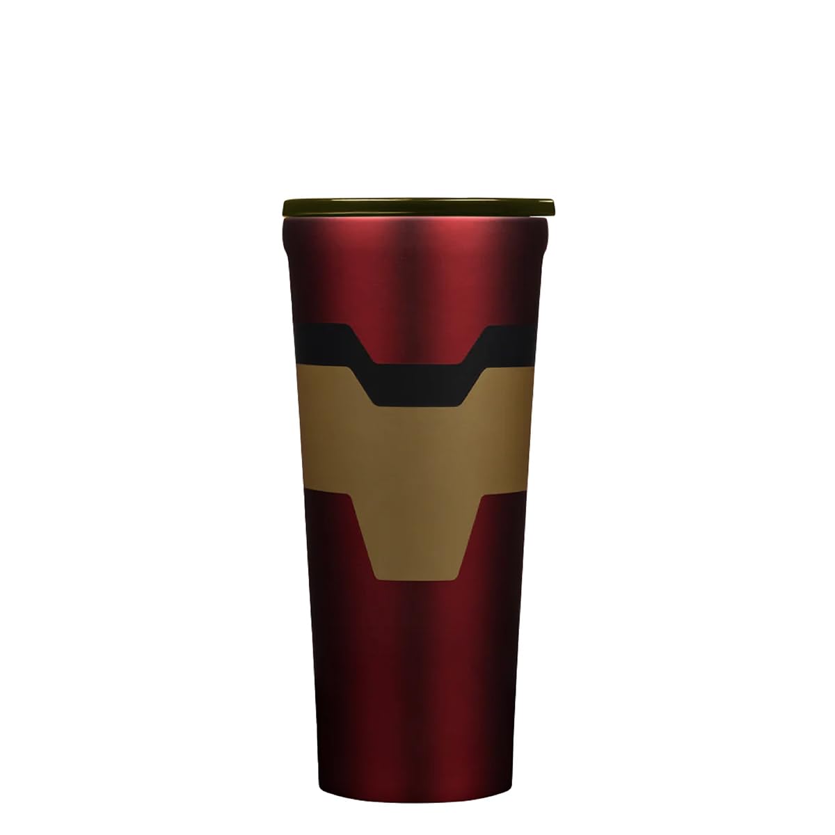 Corkcicle Disney Tumbler - Triple-Insulated Stainless Steel - Keeps Drinks Cold 9 Hours - Spill-Proof Lid - Reusable - Summer Drinkware Gift - Keeps Drinks Ice Cold - 24 oz - Iron Man