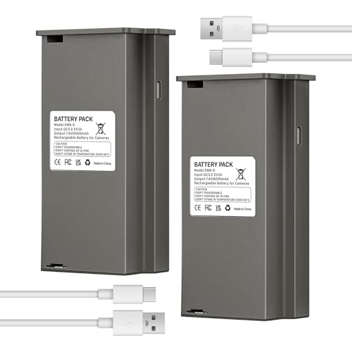 OHZHAO 6000mAh 7.4V Long-Lasting Replacement Battery for