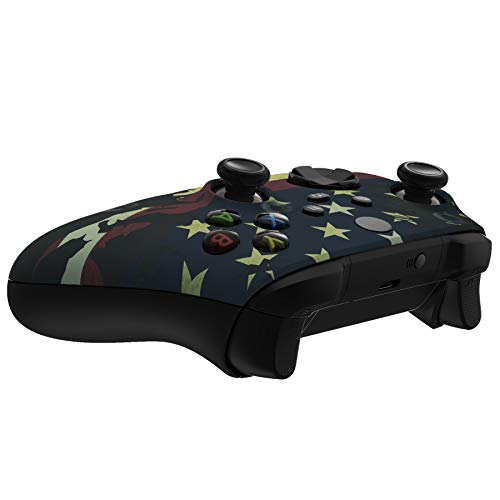 Extremerate Us Flag The Stars & Stripes Soft Touch Front Housing Shell Faceplate For Xbox Series X And Xbox Series S Controller Custom Accessories - Controller Not Included #TOP5