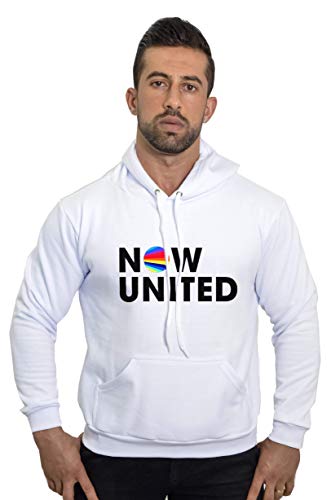 Moletom Feminino Now United Flanelado (BRANCO, P)