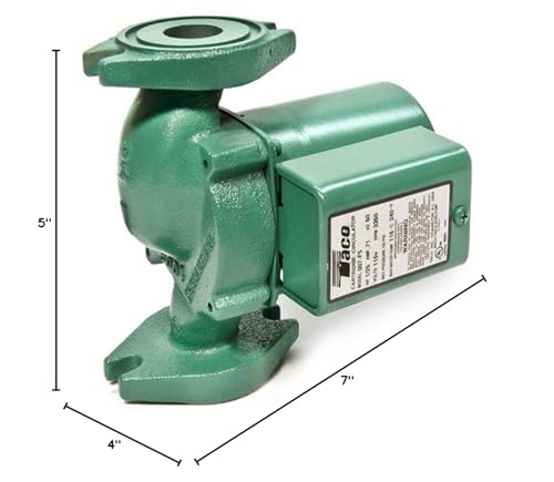 Taco 007-F5-7IFC Cast Iron Circulator Pump with Integral Flow Check