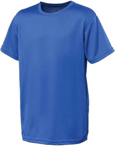 AWD Just Cool Kids Breathable Cool T-Shirt Royal Blue 12/13 Years