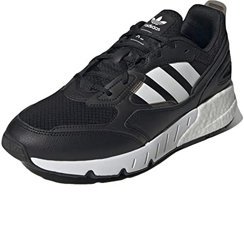 adidas Hombre ZX 1K Boost 2.0 Zapatillas Deportivas, Core Black/Cloud White/Core Black, 40 2/3 EU