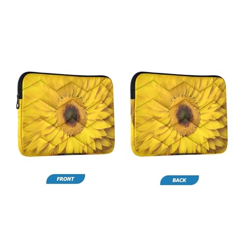 Funda para portátil 13-14 pulg girasol amarilla impermeable miniatura 2