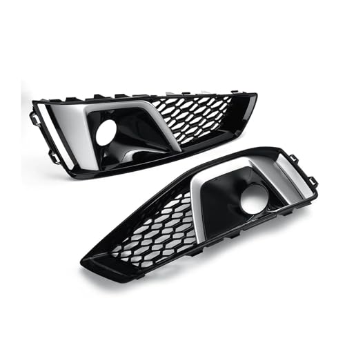 Rejillas de malla Audi A4 B9 S-LINE 2019 para mejorar la estética y flujo de aire frontal