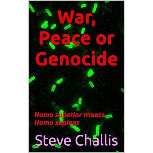 War, Peace or Genocide Audiolibro Por Steve Challis arte de portada