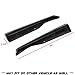 [GT-Speed] Compatible/Replacement for AP Style PU Rear Bumper Lip Side Aprons, 2011-2014 Subaru Impreza WRX STI 4dr Sedan (May Fit Other Vehicle As Well 19