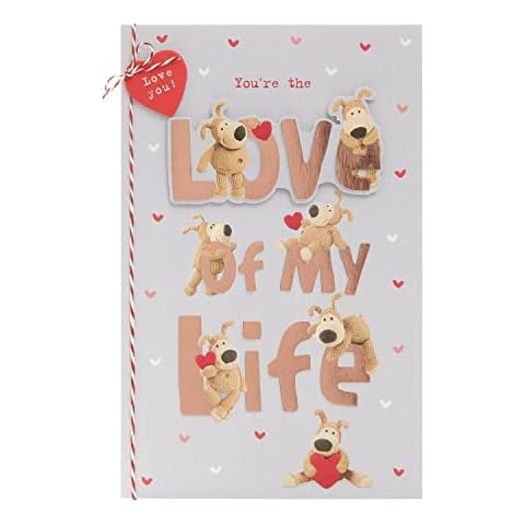 Boofle One I Love Valentine's Card Cover