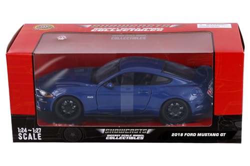 Modelo a escala 1:24 Mustang GT Hardtop Azul miniatura 2