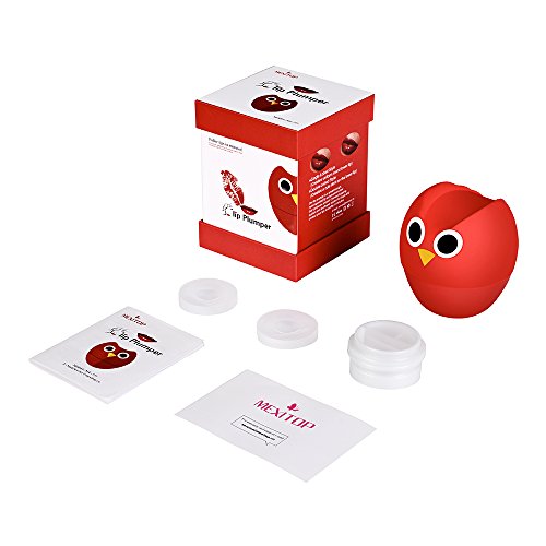 Lip Plumper Enhancer - Mexitop Nana Owl Soft Silicone Lip Filler Plumping Device, Natural Fuller Thicker Sexy Quick Lip Enhancement Enlarger Tool, Amazing Effect Using W/Lip Gloss (Multiple Styles) #TOP7