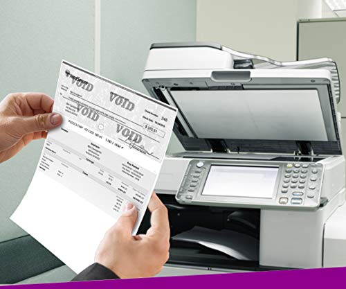 image for NextDayLabels - Blank Check Stock for Laser/Ink-Jet, 8-1/2 x 11