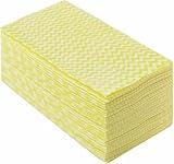 Peachicha Reusable Cleaning Towels Handi Wipes Reusable Cloths Disposabel Dish Cloths Dish Towels Dry Handy Wipes Big Durable Absorbent 40 Count, Yellow