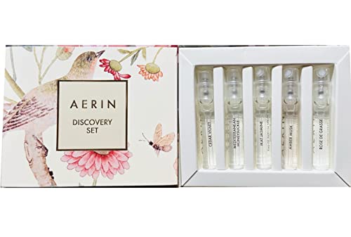 Aerin The Fragrance Collection 5pc Set .07 oz/2 ML EABOXED by AERIN