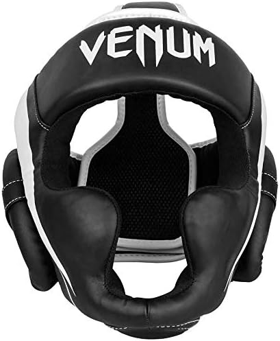 Venum Elite Headgear Black/White One Size