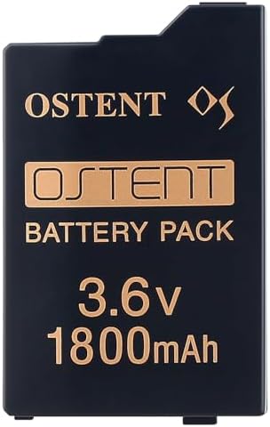 OSTENT Real 1800mAh 3.6V Lithium Ion Li-ion Polymer Rechargeable Battery Pack Replacement for Sony PSP 2000/3000 Series Console PSP-S360 image 3