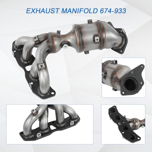 JDMSPEED New Exhaust Manifold with Gasket Replacement for Nissan Altima L4 2.5L 2007 2008 2009 2010 2011 2012 2013 Replaces 674-933 140E2-JA02E 140E2-ZX31E by JDMSPEED - Image 7