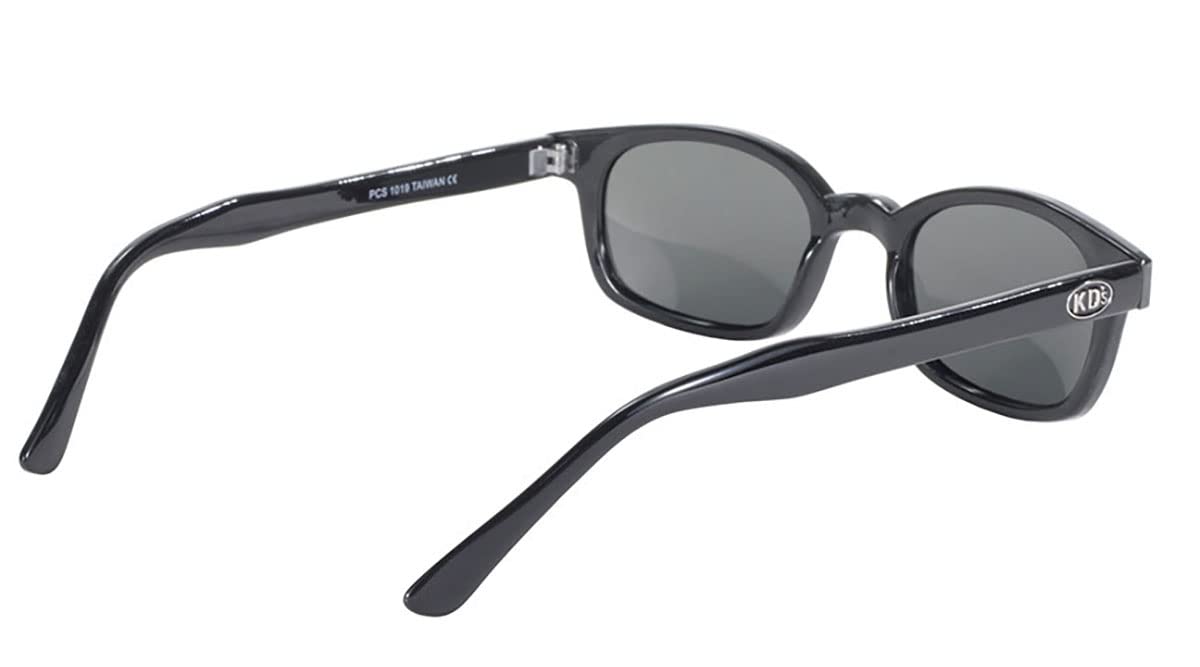 KD's X 1019 - Lunettes de soleil polarisées sportifs et motards - homme & femme - s'adaptent sous casque moto vélo ski - Verres gris UV400