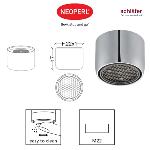 Schläfer 400314 S-Auslauf für Wand-Armaturen Verchromt, Länge 250 mm - 3/4 Anschluss, Konisch Dichtend für Ø 18 mm Aufnahme Auslauf S-Form 250 mm, chrom