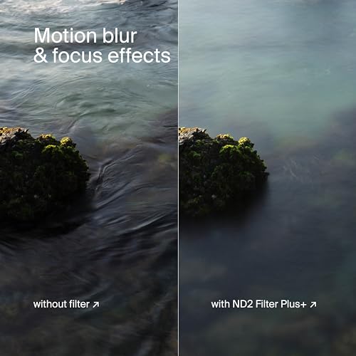 Urth 77mm 5-in-1 Lens Filter Kit (Plus+) — Neutral Density ND2, ND4, ND8, ND64, ND1000, 20-Layer Nano-Coated, Ultra-Slim Camera Lens Filters - Image 5