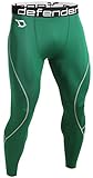 Defender Men's Compression Baselayer Pants Legging Shorts Tights Running GR_M