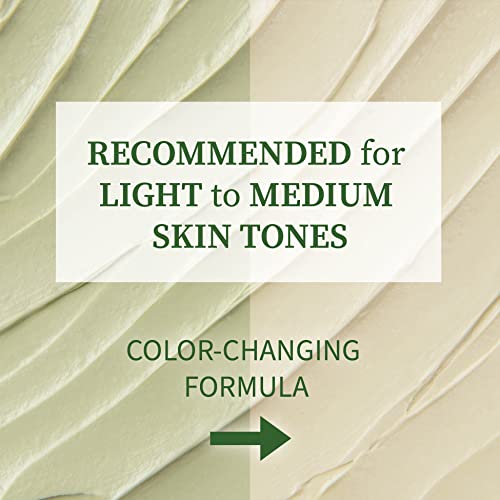 Meebak Anti-Redness Bb Cream Tinted Moisturizer, Redness Relief For Face Cream With Cica Tiger Grass, Korean, Green Concealer Color Correcting #TOP1