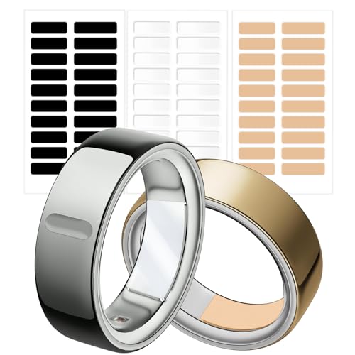 YWXTW [Cut Freely & Invisible for Oura Ring Size Adjuster, Waterproof Adhesive Guard Compatible with Samsung/Ultrahuman/Ringconn Ring, Thinner Sizers for Smart Ring, 3 Colors (120 PCS) - image 1
