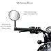 Premium Quality Bar End Mirrors for Royal Enfield Classic, Meteor, Interceptor, Hunter & Himalayan | Anti-Glare HD Glass | CNC Aluminum | 360° Adjustable | Universal 7/8