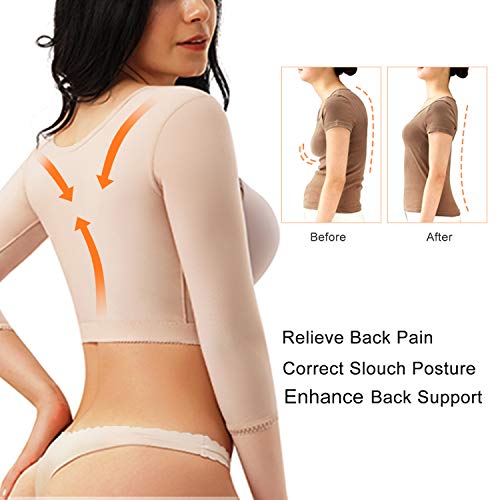 Manches de compression post-chirurgical haut bras shaper XL