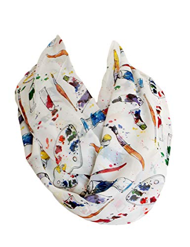 Etwoa Art Painting Supplies Infinity Circle Loop Scarf2