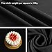 10X12ft Black Backdrop, LCUIRC Photo Backdrop Curtain Polyester Background for Portraits Pet Photoshoot and Birthday Party Halloween Decoration