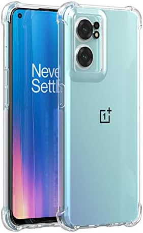 Cresee for OnePlus Nord CE 2 5G Case (2022), Crystal Clear Cover Bumper with Reinforced Corners Slim Fit Anti-Scratch Shockproof Flexible TPU Phone Case for OnePlus Nord CE 2 (Transparent)