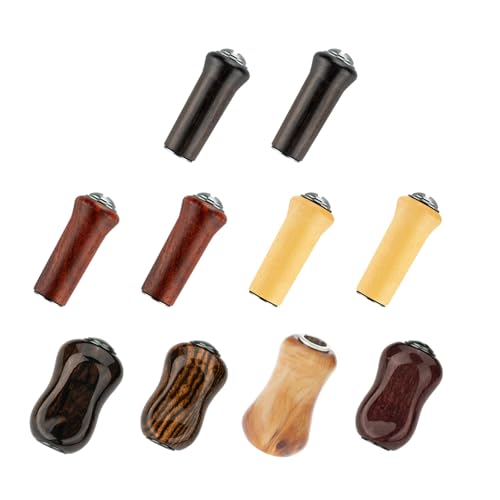 Moulinet de moulage en bois pour roue de pêche modifiée casting - 5