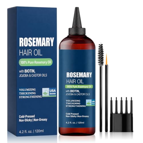 Aceite de Romero para el Cabello Bio, Puro - Crecimiento - 120ml