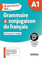 Exercices de Grammaire et conjugaison A1 - Livre 2278095544 Book Cover