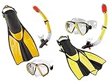 tauchen komplettset gebraucht Silikon-Maske: -Angenehmer Tragekomfort und optimale Passform -durch besonders weiche, doppelte Dichtlippe und -verstellbare Swivel-Schnalle -Maskenkörper und Gesichtsabschluss aus -hochwertigem und antiallergischem Liquid-Silikon -Easy Equalization Skirt (EES) für besonders -leichten Druckausgleich -Optimiertes Design für extraweites Sichtfeld -Praktische Einhandbedienung zur individuellen -Weitenverstellung des Maskenbandes -Profi-Schnorchel: -Patentiertes 