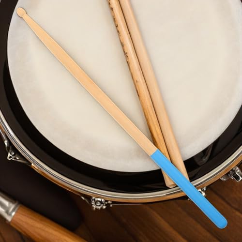 3 pares de baquetas 5A de madera maple para batería miniatura 6
