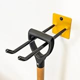 Photo Gallery storeyourboard blat pro - gancio organizer per attrezzi, montaggio a parete, per garage, per pale, rastrelli, scope e altro, in acciaio rivestito in gomma, può contenere 22,7 kg, 30,5 x 10,2 x 11,4 cm Photo Gallery storeyourboard blat pro - gancio organizer per attrezzi, montaggio a parete, per garage, per pale, rastrelli, scope e altro, in acciaio rivestito in gomma, può contenere 22,7 kg, 30,5 x 10,2 x 11,4 cm