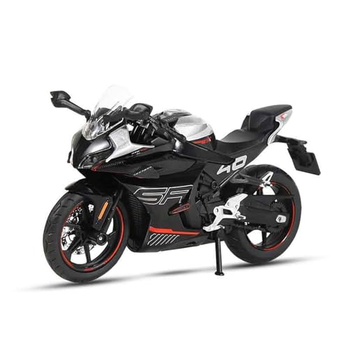 Jouet de collection CFMOTO 450SR miniature moto de course en métal cadeau idéal passionné 1/12