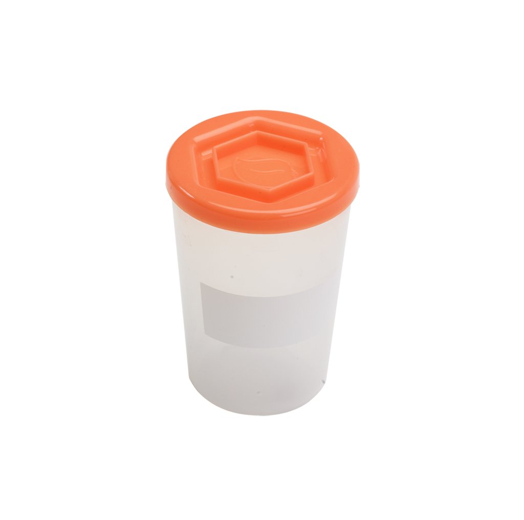 Baby Food Storage Containers with Interlocking, Stackable Lids, 6 Pack- 4oz Reusable, Leakproof Plastic Jars with Locking Tray-Freezer, Microwave Safe- BPA/PVC Free - Erasable Date Marker Included