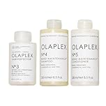 Olaplex No. 4 Bond Maintenance Shampoo, No. 5 Bond Maintenance Conditioner, & No. 3 Hair Perfector Bundle
