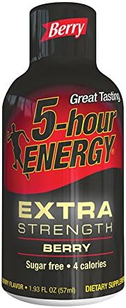 Amazon.com: 5-Hour Energy Extra Strength Dietary Supplement ...