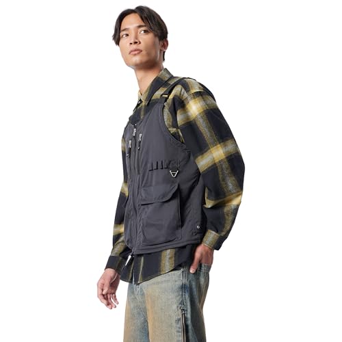 Men's Ally Lightly Padded Convertible Vest Turned Into a Handy Utility Tote Bag Standard3