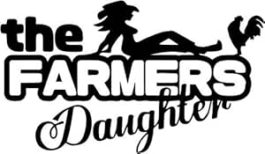 Amazon.com: The Farmers Daughter Vinyl Decal Sticker- 8" Wide Matte