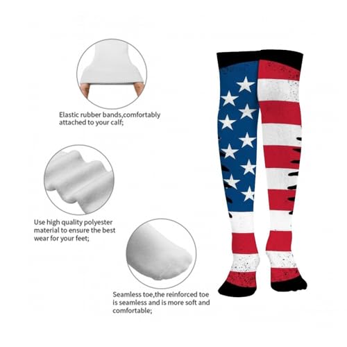 Women's Socks Thigh High Stockings Tube Sock for Women over the Knee Socks2