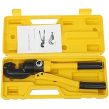 Hydraulic Rebar Cutter Steel Rod Cutting tool 8 Ton 4-16mm Handheld Bolt Cutter with Box, 4mm to 16mm Shear Area