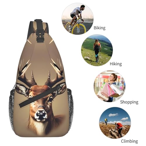Morrales tipo bandolera para viaje y trekking unisex miniatura 4