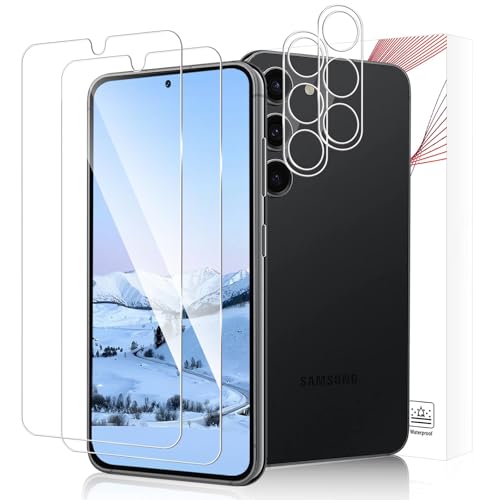 Bodyguard 2+2 Stück Schutzfolie für Panzerglas für Samsung Galaxy S23 5G, HD-Klar Anti-Bläschen Anti-Kratzer Anti-Staub ...