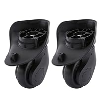 Suitcase Luggage Wheels, 2pcs Universal Suitcase Replacement Wheel for Travel Case Luggage Wheels Replacement Luggage Wheels Replacement Kit Samsonite Wheels Replacement