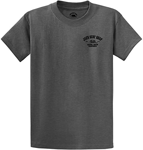 JOES SURF SHOP Men's California Logo Heavyweight Tees2